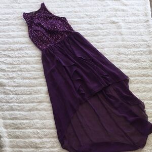 CITY STUDIO elegant purple dress.